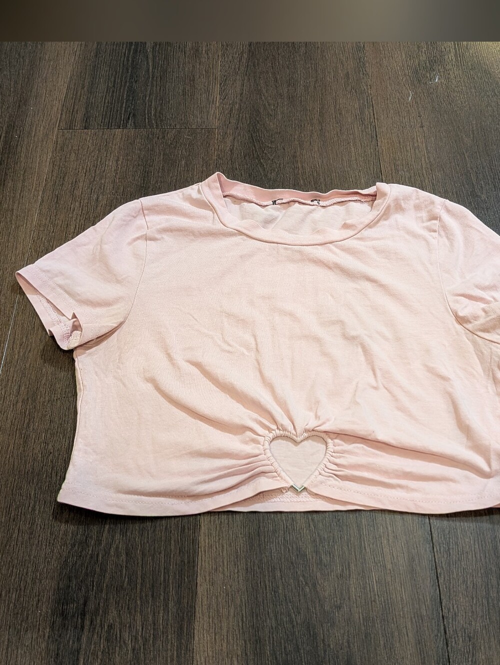 Blush pink sz. S crop top t-shirt